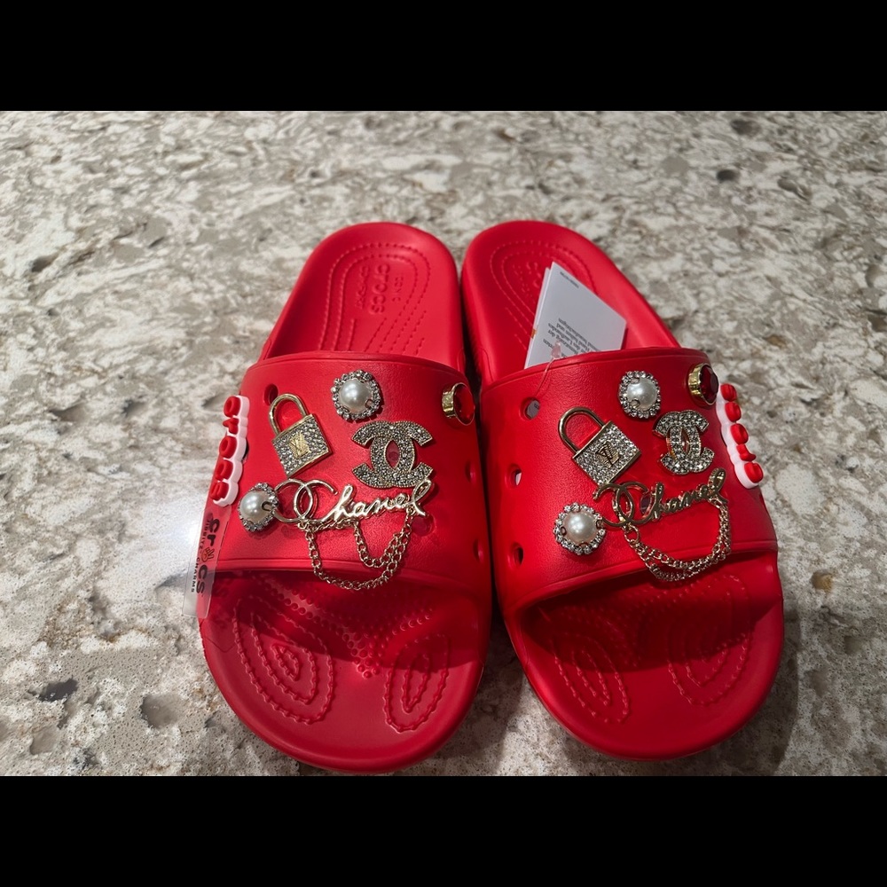 Custom Crocs Slide 🔥